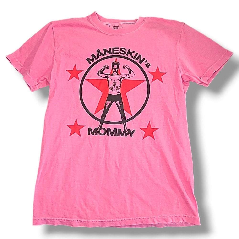 2023 Maneskin Mommy Shirt Small Rush World Tour Concert MSG New York Måneskin